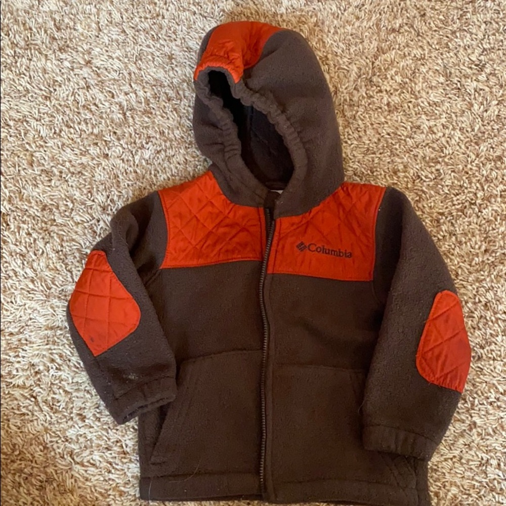 2T fleece Columbia zip up